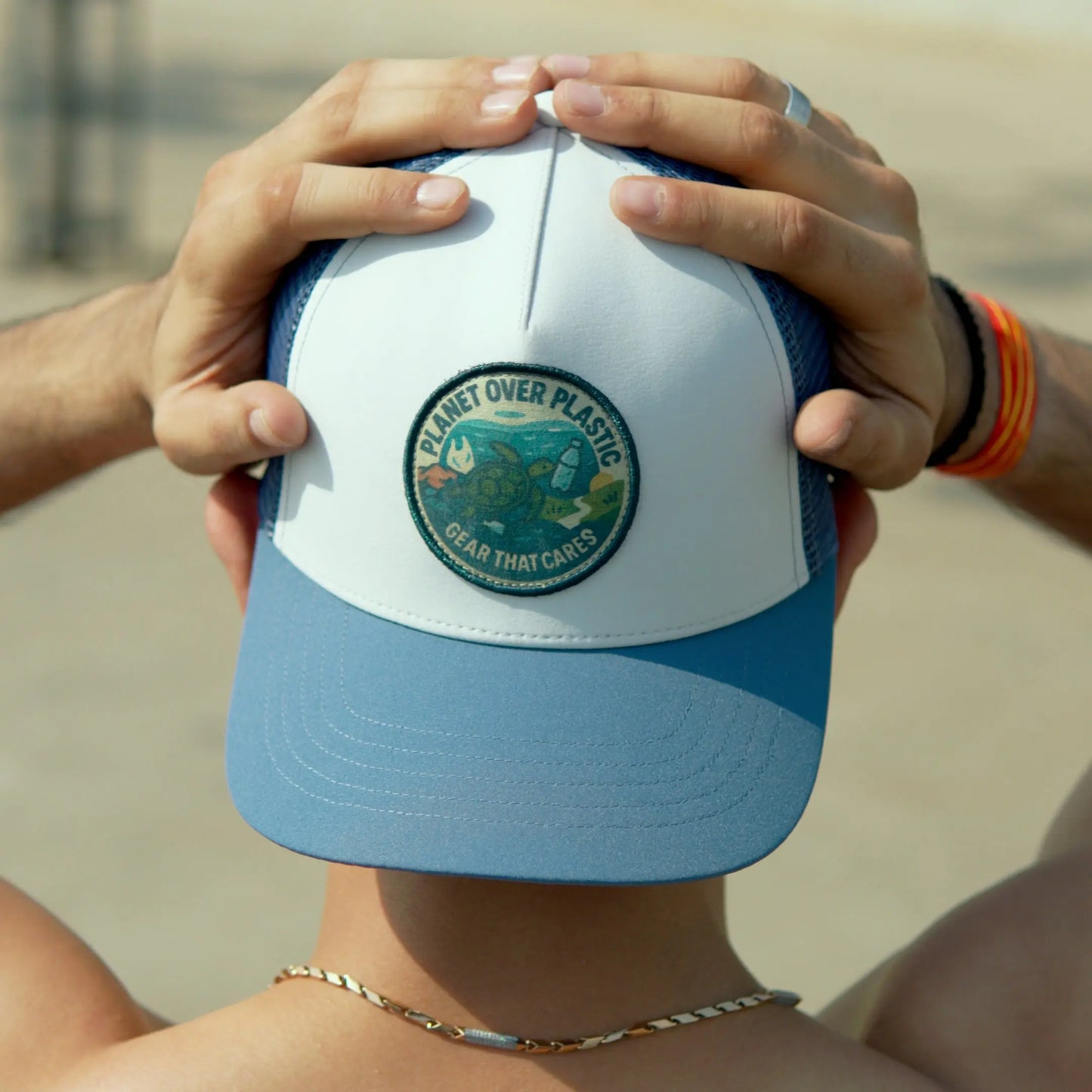 The Earth recycled trucker cap FutureProof
