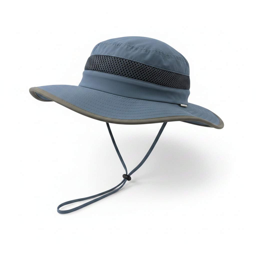 The Solace sun hat Glacier Blue