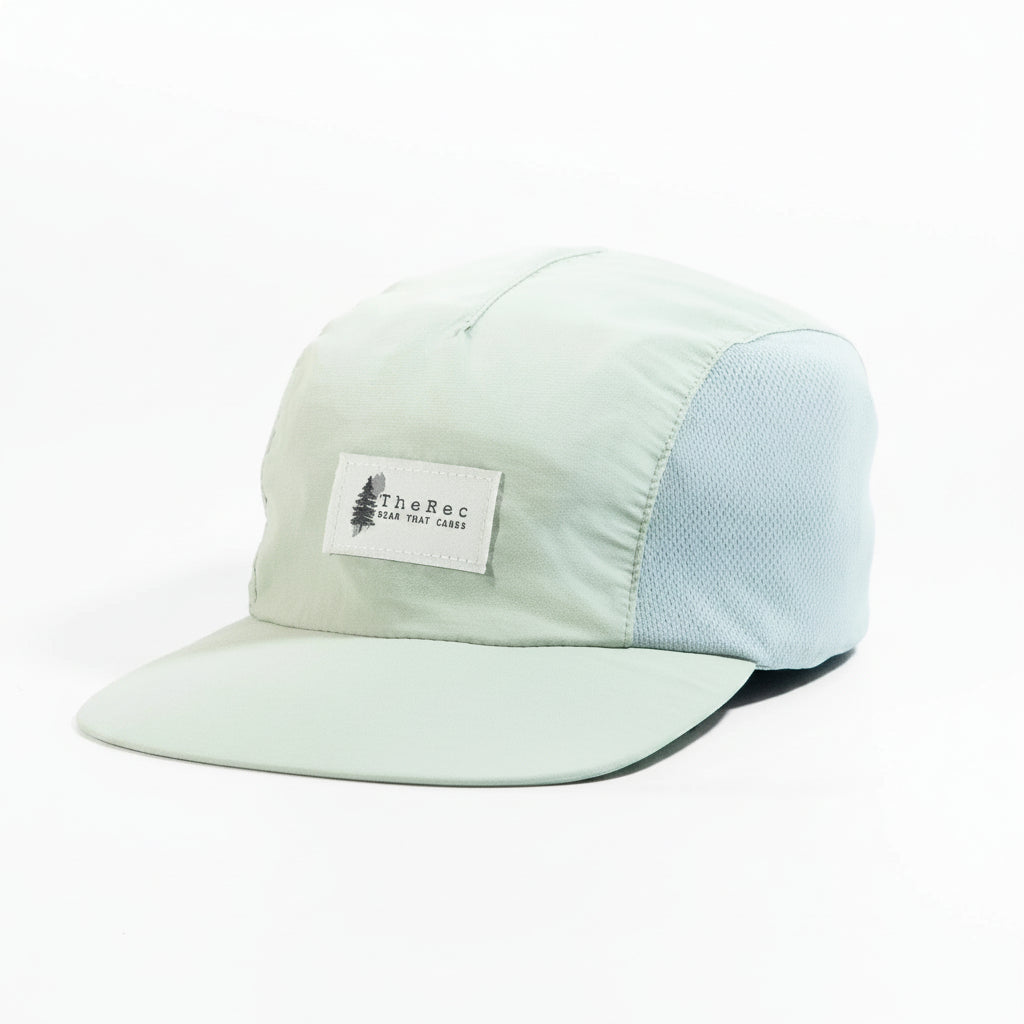 The Flo lightest running cap in Seagrass
