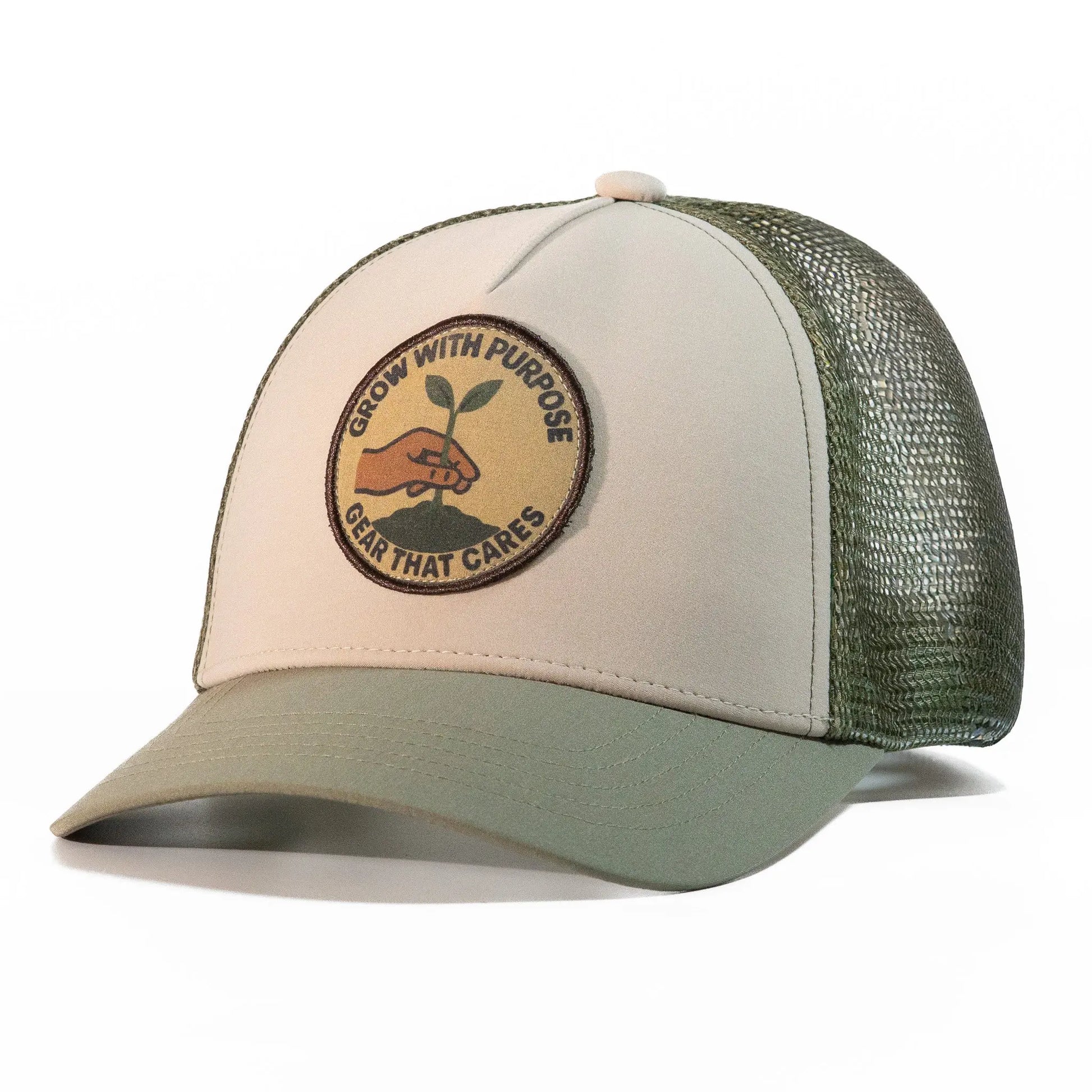 The Earth recycled trucker cap RootRise
