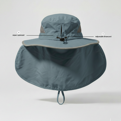 The Solace sun hat Glacier Blue